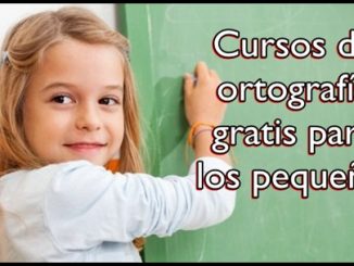 cursos de ortografía gratis para los pequeños